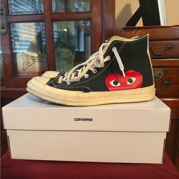 CdG PLAY x Converse Men’s Chuck Taylor All Star - Picture 3 of 4